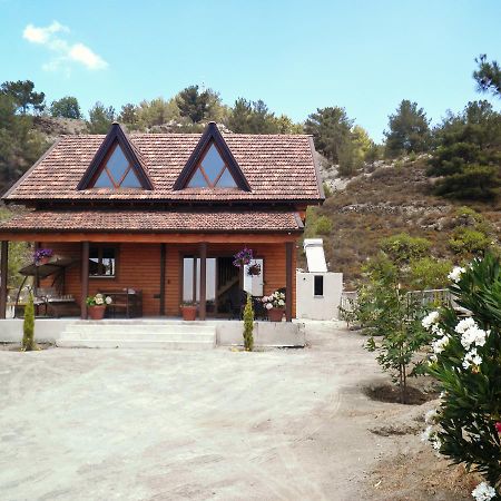 Agros Timber Log Houseヴィラ エクステリア 写真
