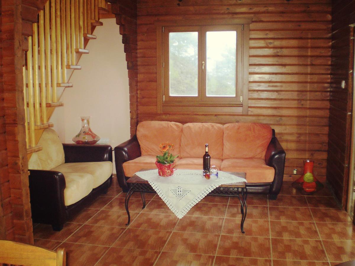 Agros Timber Log Houseヴィラ エクステリア 写真