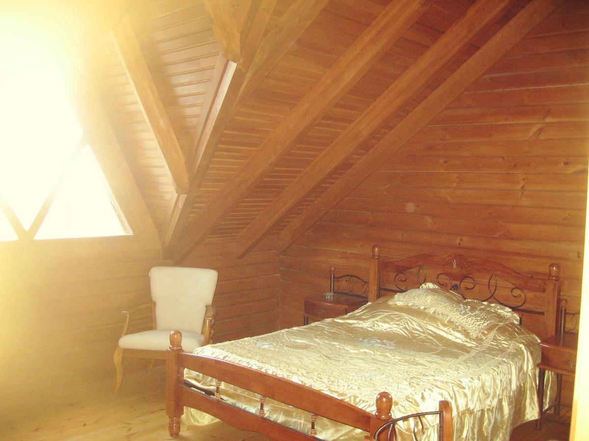 Agros Timber Log Houseヴィラ エクステリア 写真