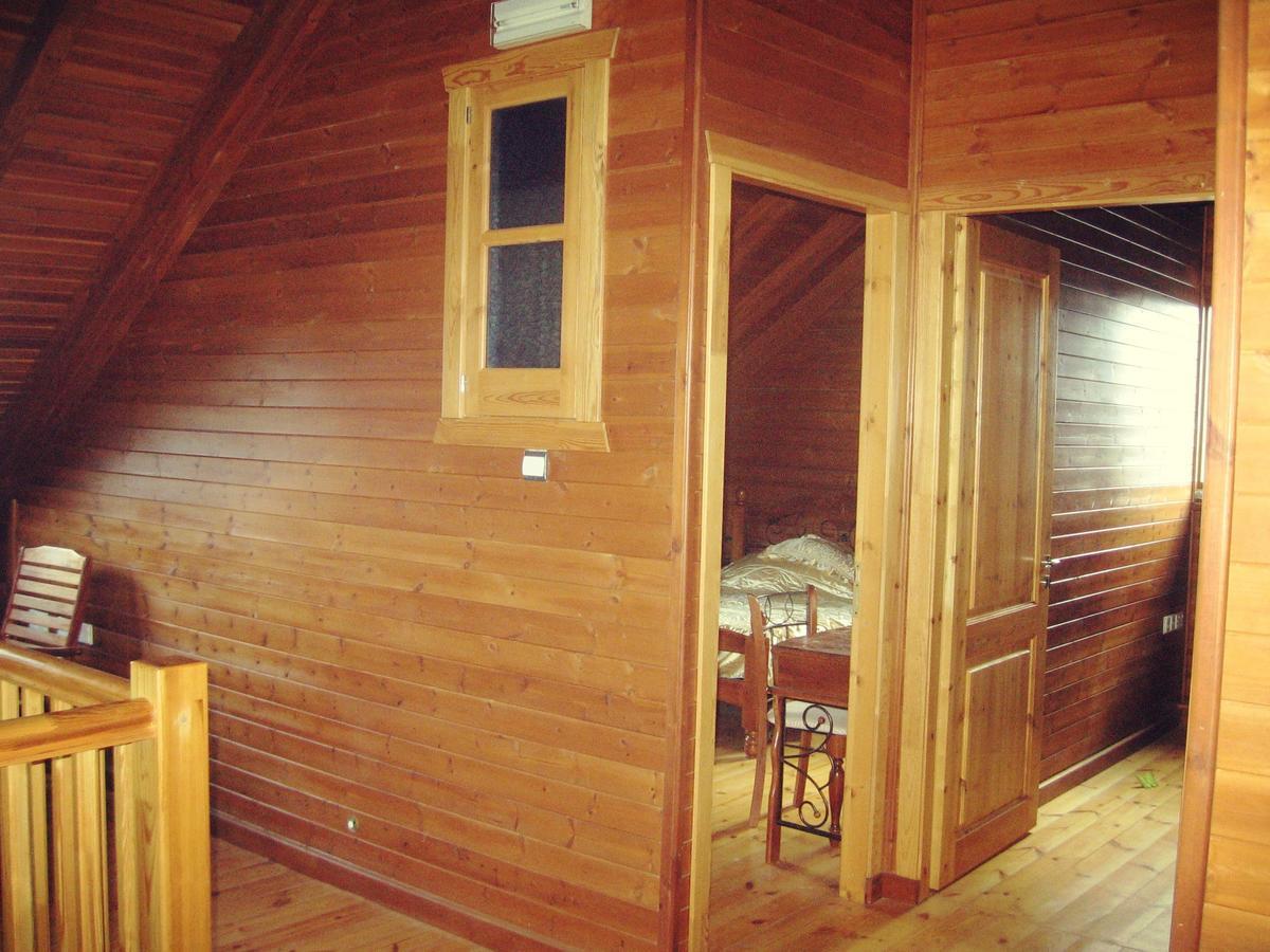 Agros Timber Log Houseヴィラ エクステリア 写真