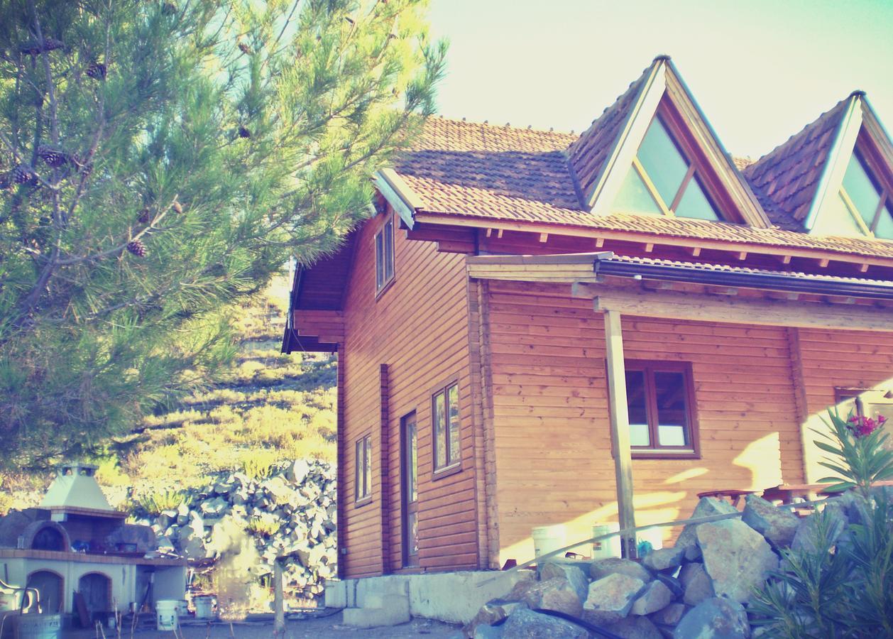 Agros Timber Log Houseヴィラ エクステリア 写真