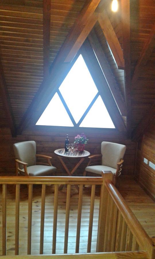 Agros Timber Log Houseヴィラ エクステリア 写真