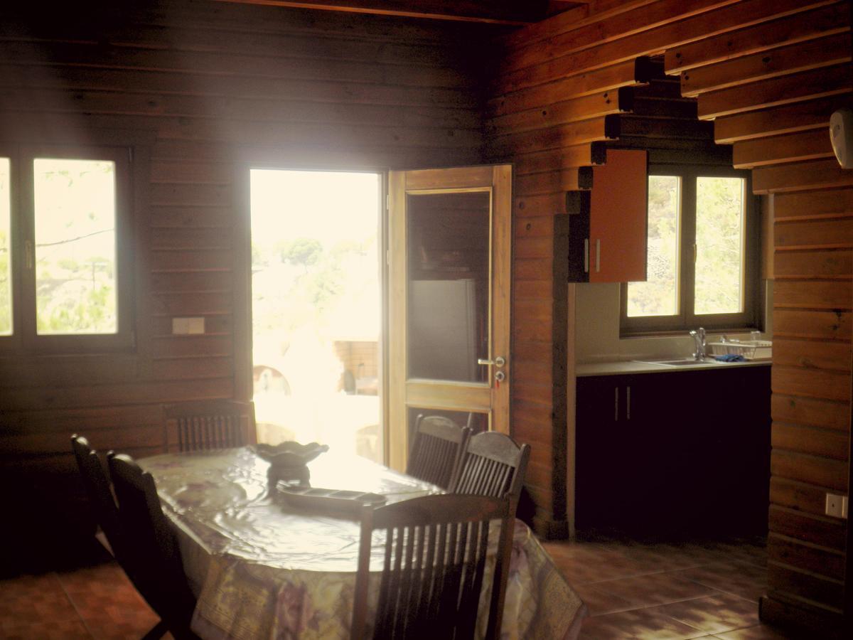 Agros Timber Log Houseヴィラ エクステリア 写真