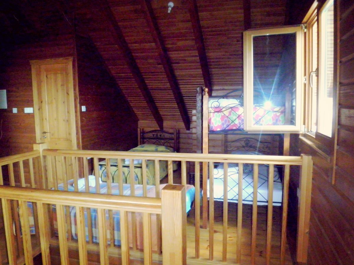 Agros Timber Log Houseヴィラ エクステリア 写真