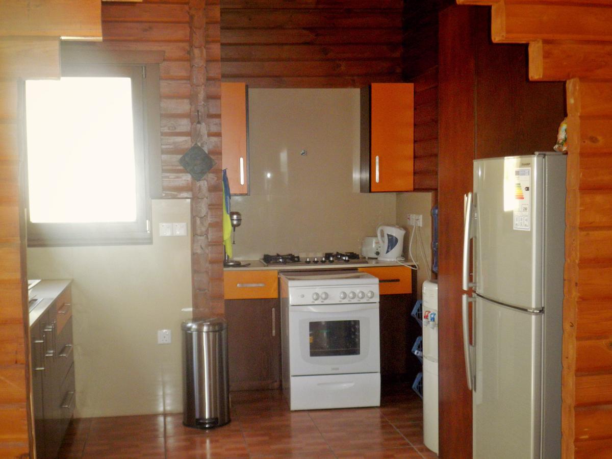 Agros Timber Log Houseヴィラ エクステリア 写真