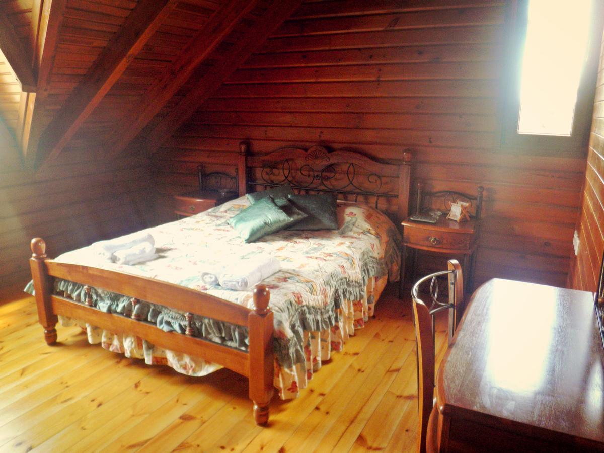 Agros Timber Log Houseヴィラ エクステリア 写真