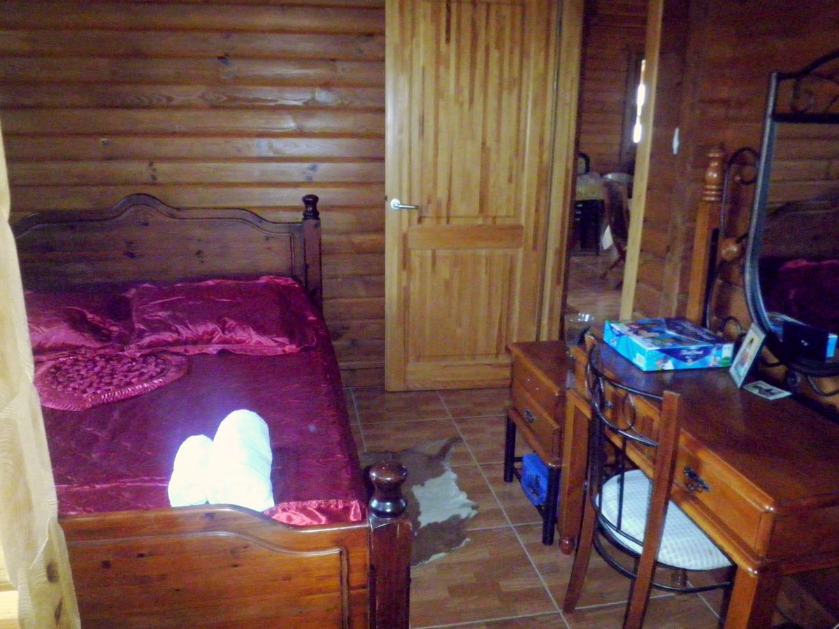 Agros Timber Log Houseヴィラ エクステリア 写真
