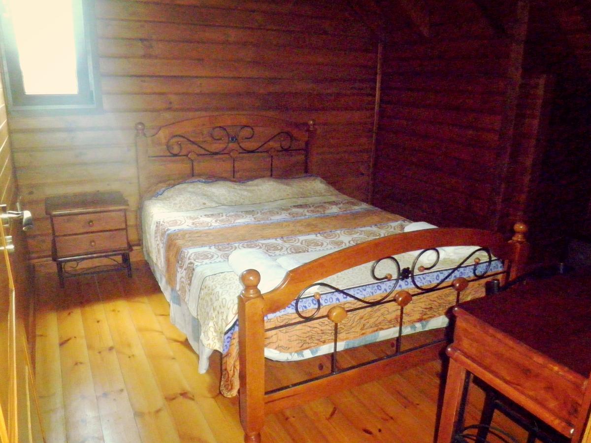 Agros Timber Log Houseヴィラ エクステリア 写真
