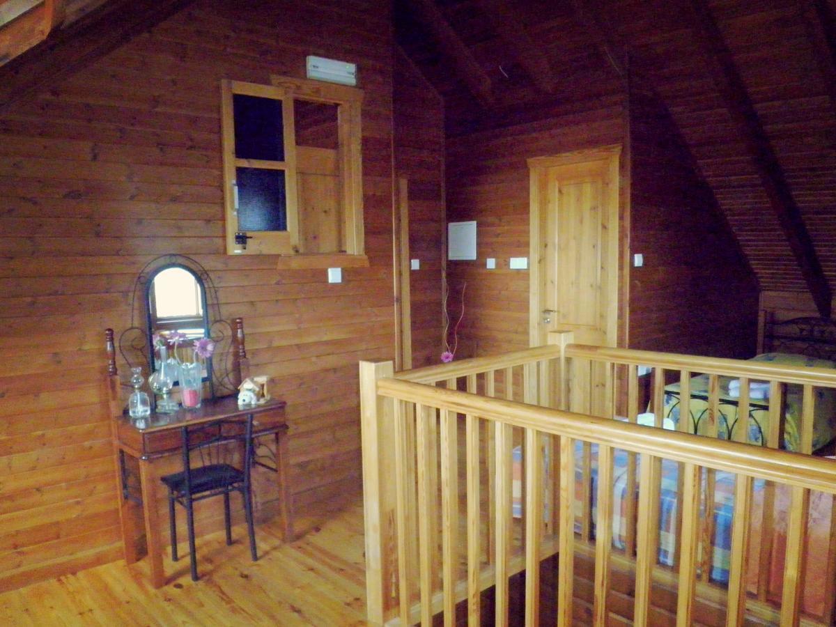 Agros Timber Log Houseヴィラ エクステリア 写真